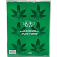 Marijuana Leaf Silicone Muffin and Cupcake Mold