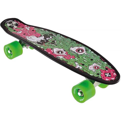  Street Surfing Artist Series Fuel Board By ADD FUEL Complete Mini Cruiser Retro 22” Skateboard for Kids Teens Adults - Intermediate and Beginner Skate for Boys and Girls