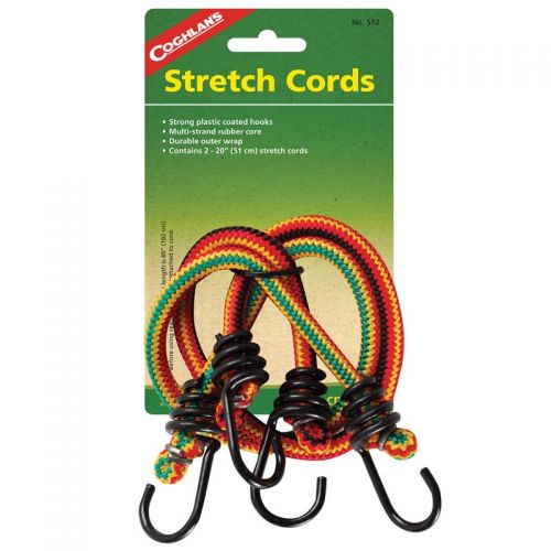  Stretch Cords 20-inch (Package of 2) by Coghlans