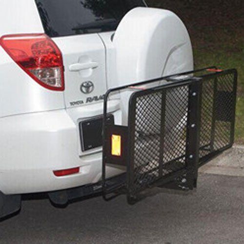  Stretches Roadstar 60 x 20 Hitch Hauler Folding Cargo Hitch Carrier Luggage Rack (Hauler Truck or Car Hitch 2 Receiver), 500lbs Capacity