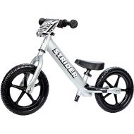 Strider 12” Pro Bike - No Pedal Balance Bicycle for Kids 18 Months to 5 Years - Includes Safety Pad, Padded Seat, Mini Grips, Flat-Free Tires & Number Plate - Tool Free