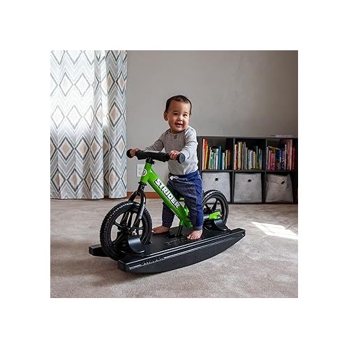 Strider Rocking Base - Fits All Our 12” Balance Bikes - For Kids 6 to 18 Months - All-Weather, Durable Plastic - Easy Assembly & Adjustments