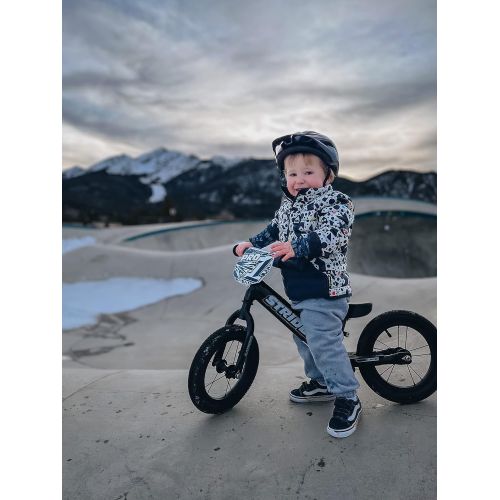  [아마존베스트]Strider - 12 Pro Balance Bike, Limited Edition Black Pearl