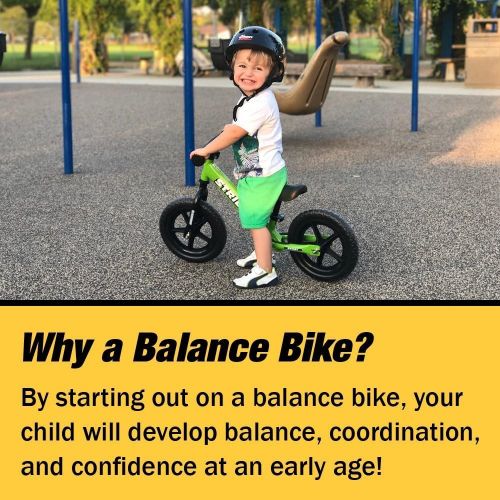  Strider - 12 Sport Balance Bike, Ages 18 Months to 5 Years