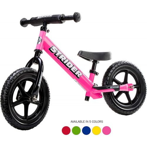  Strider - 12 Sport Balance Bike, Ages 18 Months to 5 Years