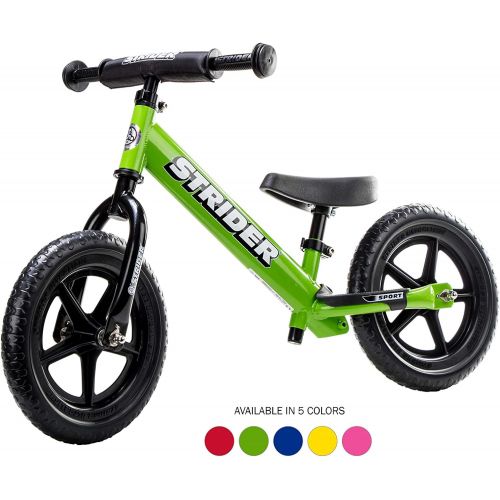  Strider - 12 Sport Balance Bike, Ages 18 Months to 5 Years