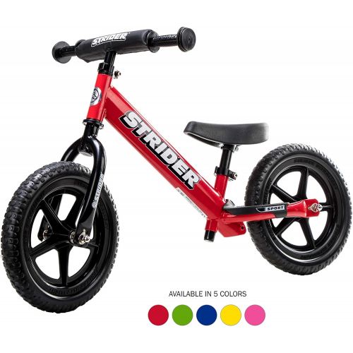  Strider - 12 Sport Balance Bike, Ages 18 Months to 5 Years