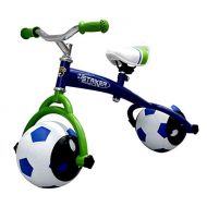 Striker 2 Striker Easy to Ride Balance Bike with Soccer Ball Tires