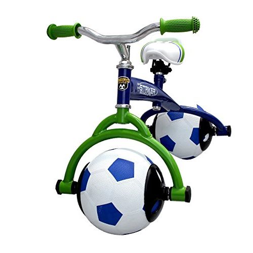  Striker 2 Striker Easy to Ride Balance Bike with Soccer Ball Tires