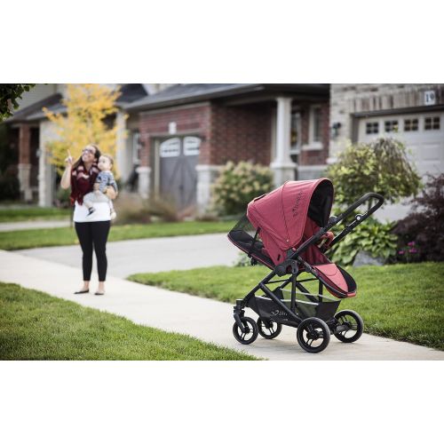  StrollAir Cosmos Single Stroller, Red