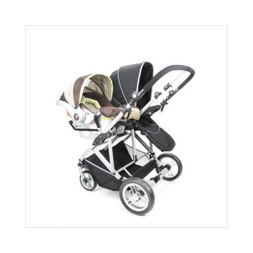  StrollAir Universal Car Seat Adapter High for My Duo Stroller, Black
