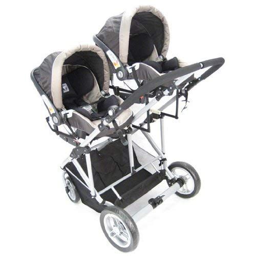  StrollAir Universal Car Seat Adapter High for My Duo Stroller, Black