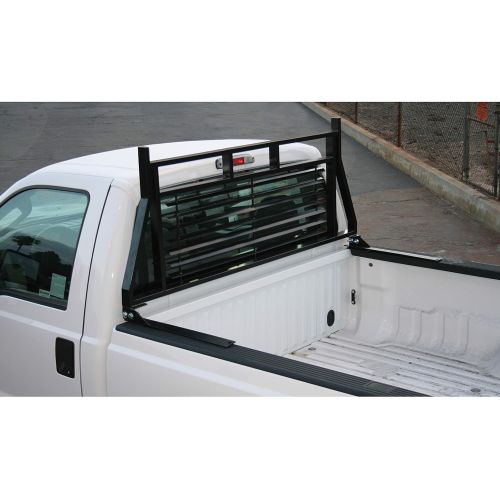 Stromberg ARIES 111001 Classic Heavy Black Steel Truck Headache Rack Cab Protector for Select Ford F-250, F-350 Super Duty