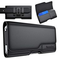 [아마존베스트]Stronden Holster for iPhone 12, 12 Pro, 11, XR Holster - Leather Belt Case with Belt Clip/Loop [Magnetic Closure] Premium Pouch w/Built in ID Card Holder (Fits Otterbox Aneu/Symmet