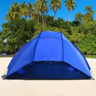 Strong Camel Portable 2 to 3 Person Beach Shelter Sun Shade Canopy Camping Fishing Beach Tent