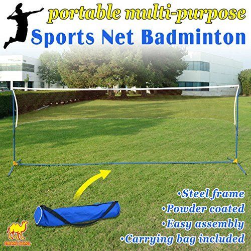  Strong Camel Volleyball Badminton Tennis Net Portable Training Beach with carrying bag STAND