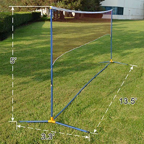  Strong Camel Volleyball Badminton Tennis Net Portable Training Beach with carrying bag STAND