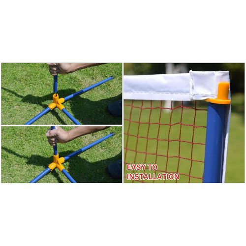  Strong Camel LARGE Volleyball Badminton Tennis Net Portable Training Beach with carrying bag STAND