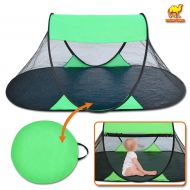 Strong Camel Portable Camping Shelter Backpacking Pop Up Bed Tent Mosquito Net Outdoor Family Play