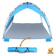 Strong Camel 2-3 Person Portable Waterproof Pop Up Beach Canopy Sun Shade Shelter Camping Tent Outdoor
