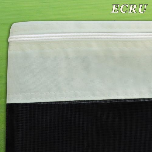  Strong Camel Canopies Sidewalls 10 L X 6.4 W Size Mesh Wall for Tent Outdoor Pop Up Canopy Screen Room, Pack of 4 (Walls Only) (Ecru)