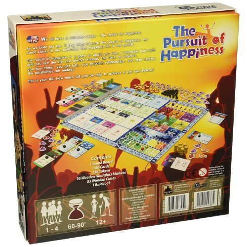  Stronghold Games The Pursuit of Happiness Board Game