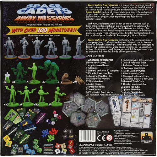  Stronghold Games Space Cadets Away Missions Board Game