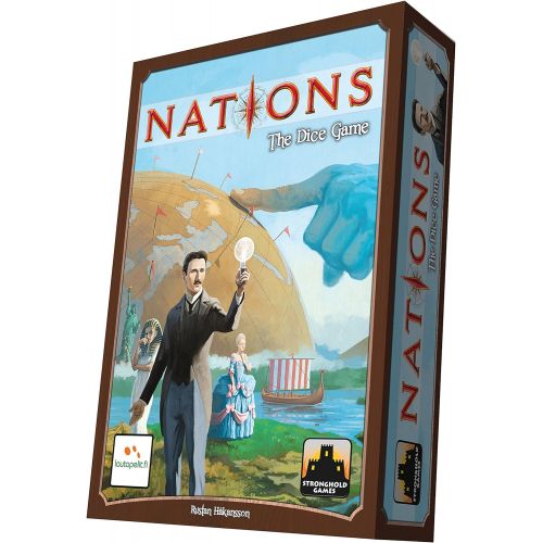  Stronghold Games Nations The Dice Game Board Games