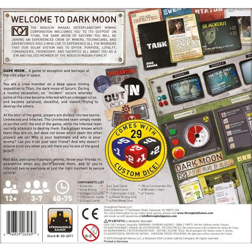  Stronghold Games Dark Moon Board Game