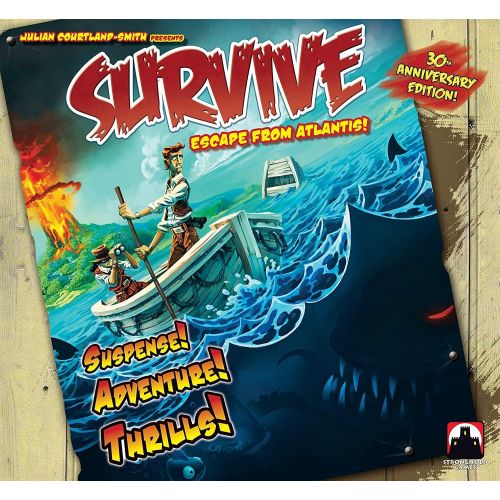  Stronghold Games Survive Escape From Atlantis 30th Anniversary Edition