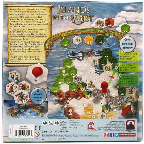  Stronghold Games Islands in The Mist , Blue