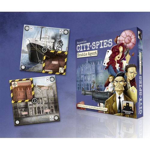  Stronghold Games City Spies Double Agents Board Games