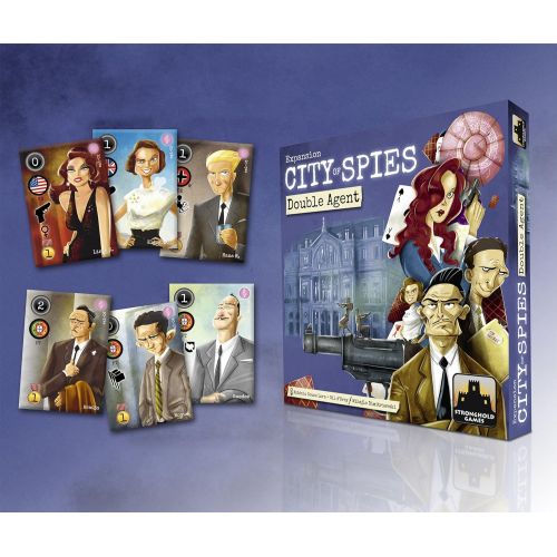  Stronghold Games City Spies Double Agents Board Games