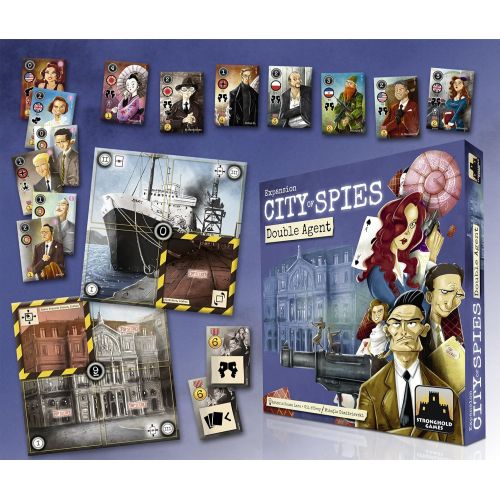  Stronghold Games City Spies Double Agents Board Games