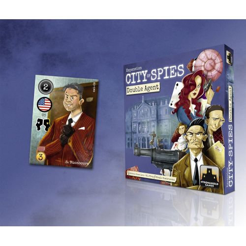  Stronghold Games City Spies Double Agents Board Games