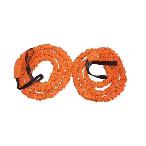  Stroops Son of the Beast Battle Ropes, Orange (47 Lbs. Resistance) 1- Pair