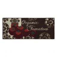 Structures Textured Loop 20 x 48 in. Runner Kitchen Rug, Tomatoes