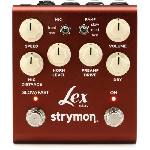  Strymon Lex Rotary Speaker Simulator Pedal V2 and Multi Switch Plus Pack