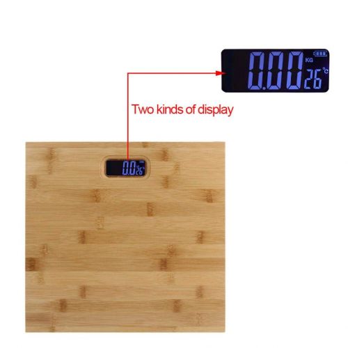  Sttech1-USA ware house Digital Body Health Weight Scale, Sttech1 Anti Slip Upscale Wooden Home Bathroom Scales...