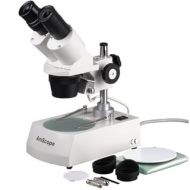 Student Forward Binocular Stereo Microscope 10X-30X by AmScope