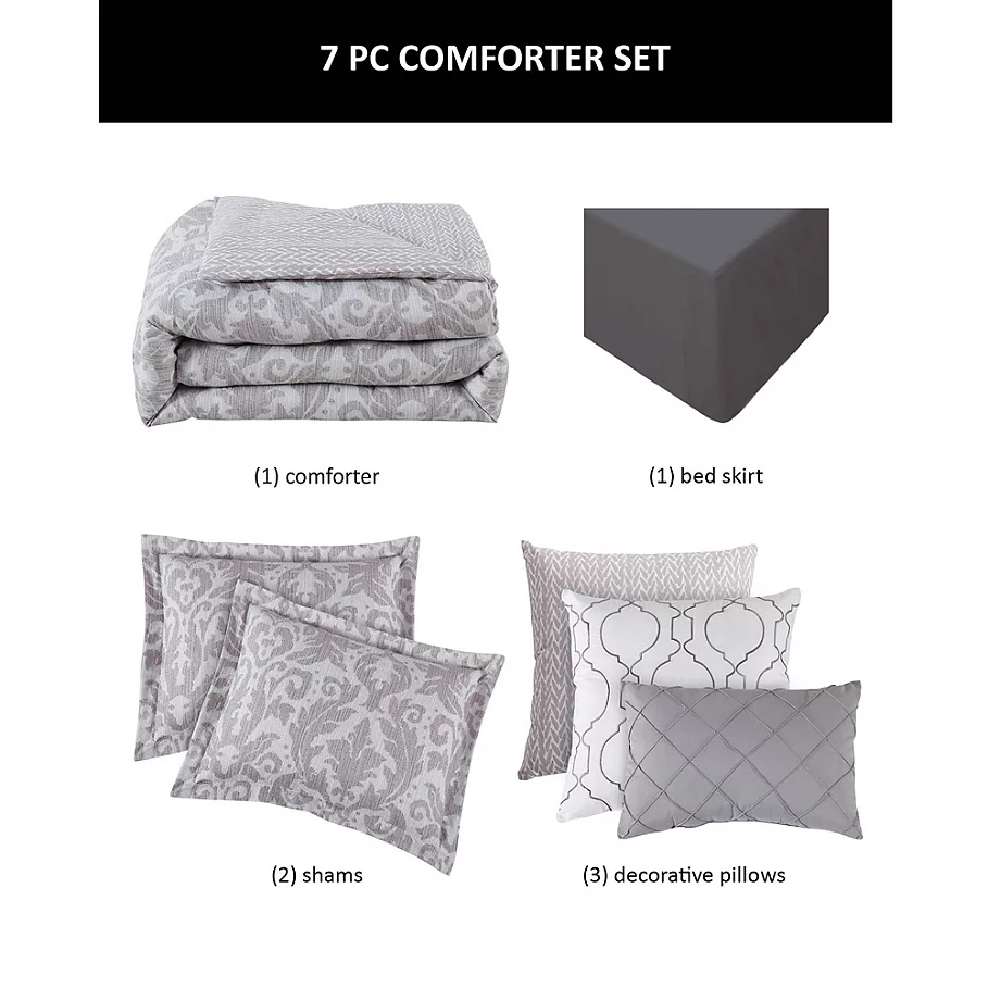  Studio 17 Welford Reversible Comforter Set