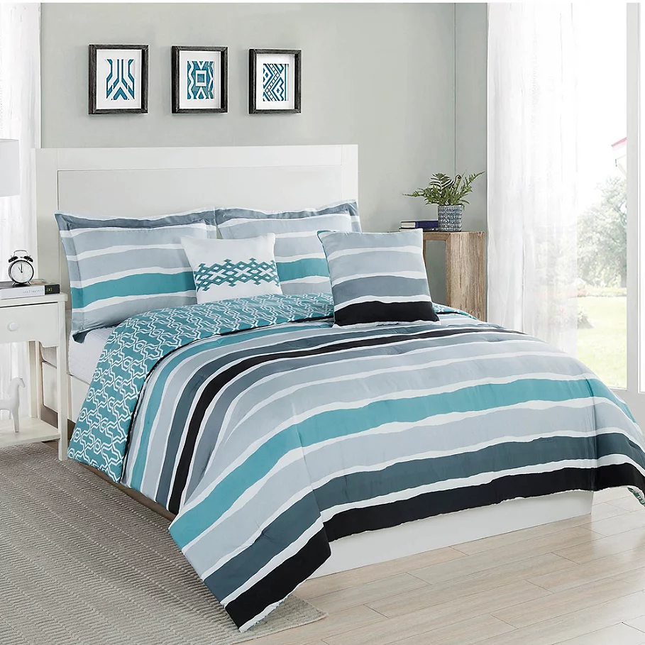  Studio 17 Tie Dye Reversible Comforter Set