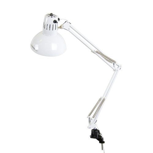  Studio Designs LED Swing Arm Lamp, White