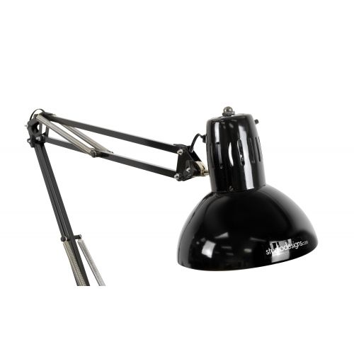  Studio Designs LED Swing Arm Lamp, Black