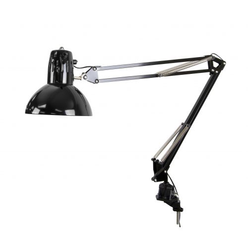  Studio Designs LED Swing Arm Lamp, Black