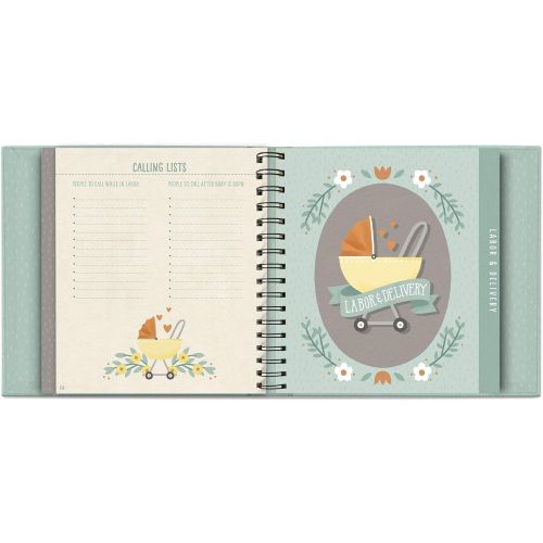  Studio Oh! Guided Pregnancy Journal, Bump for Joy!