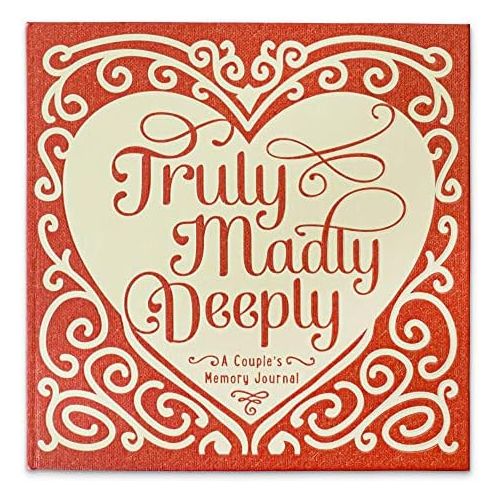  Studio Oh! Couples Guided Journal, Truly, Madly, Deeply