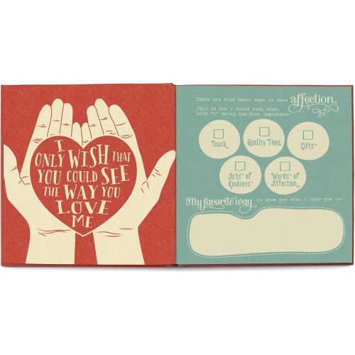  Studio Oh! Couples Guided Journal, Truly, Madly, Deeply