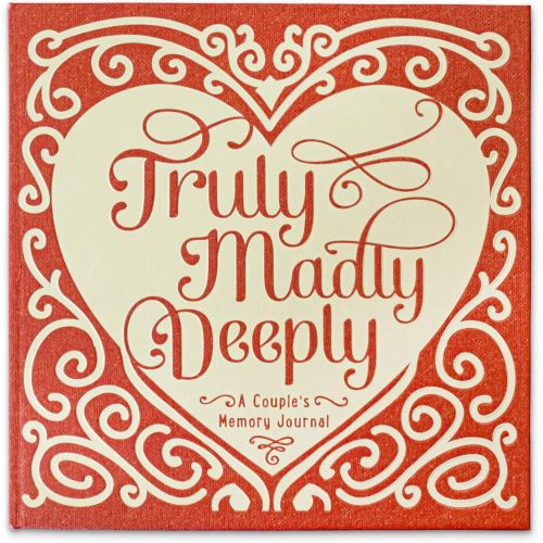  Studio Oh! Couples Guided Journal, Truly, Madly, Deeply