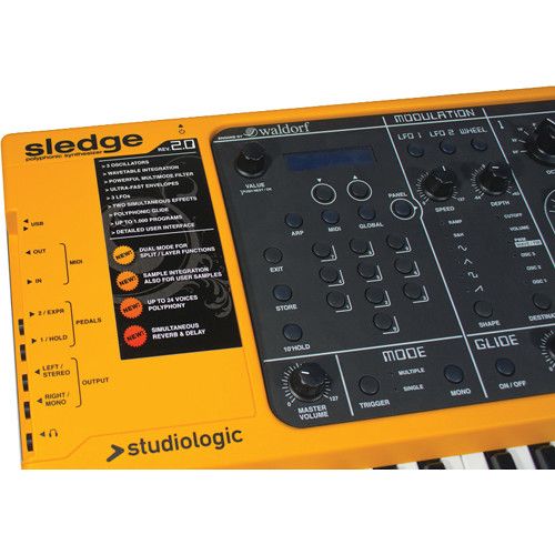  StudioLogic Sledge 2.0 Synthesizer